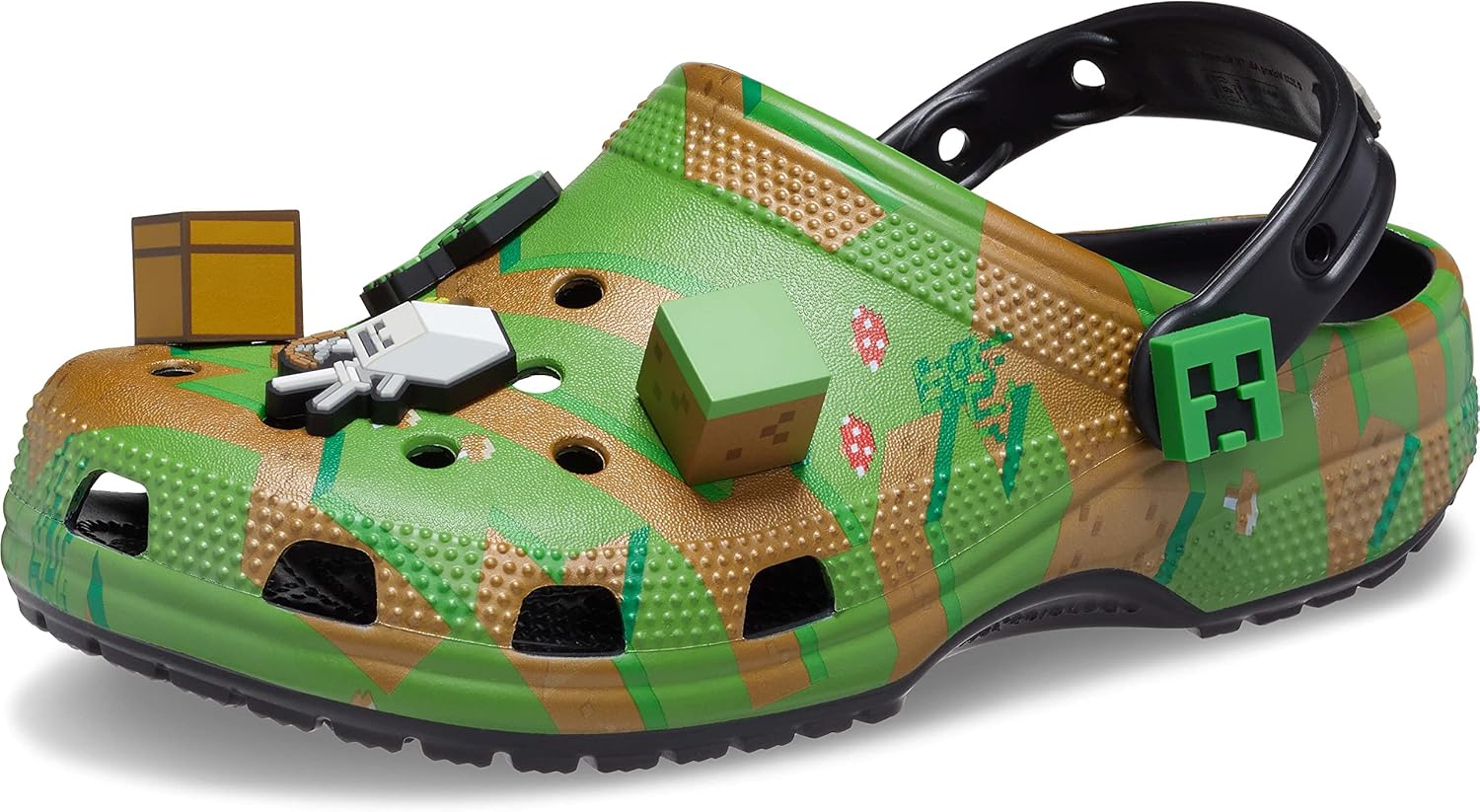 Унисекс сабо Crocs Classic Minecraft, зеленый
Унисекс сабо Crocs Classic Minecraft, зеленый