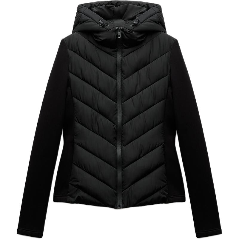 Стеганая куртка женская черный Zara
Стеганая куртка женская черный Zara