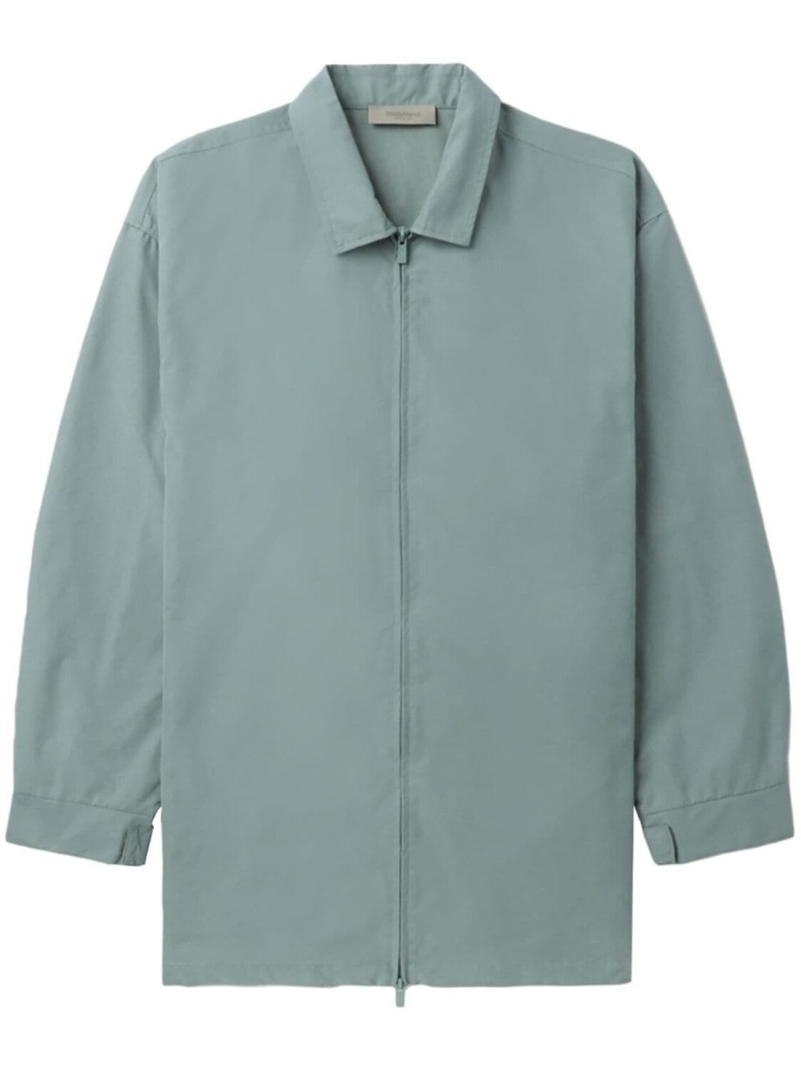 FEAR OF GOD ESSENTIALS куртка-рубашка с логотипом, синий 
FEAR OF GOD ESSENTIALS куртка-рубашка с логотипом, синий