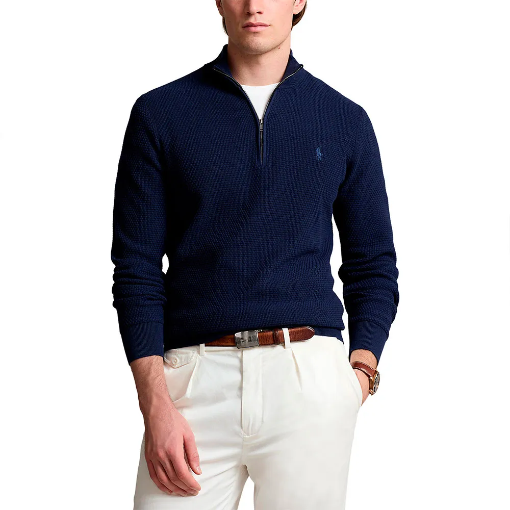 Свитер Polo Ralph Lauren 710899358 half zip, синий
Свитер Polo Ralph Lauren 710899358 half zip, синий