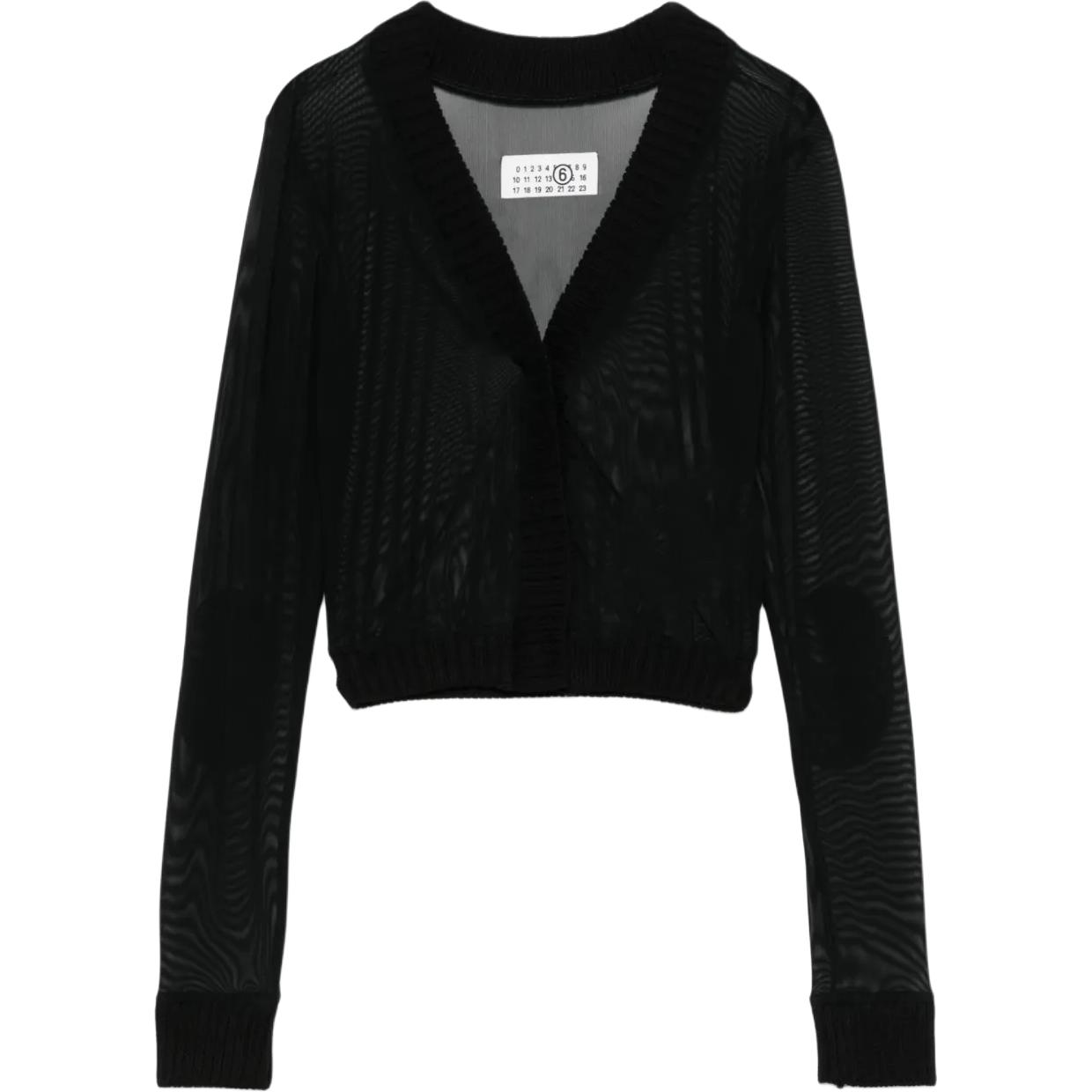 Майка с сетчатым верхом MM6 Maison Margiela, черный
Майка с сетчатым верхом MM6 Maison Margiela, черный