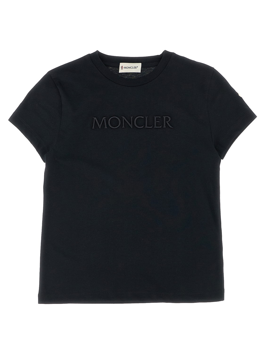 Футболка с вышивкой логотипа Moncler Enfant, черный
Футболка с вышивкой логотипа Moncler Enfant, черный