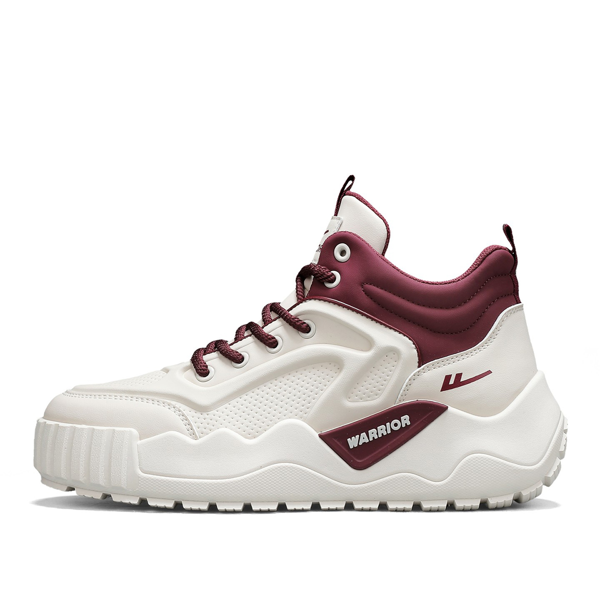 WARRIOR Кроссовки для скейтбординга мужские High top Black/Gray Black/Beige Burgundy
WARRIOR Кроссовки для скейтбординга мужские High top Black/Gray Black/Beige Burgundy