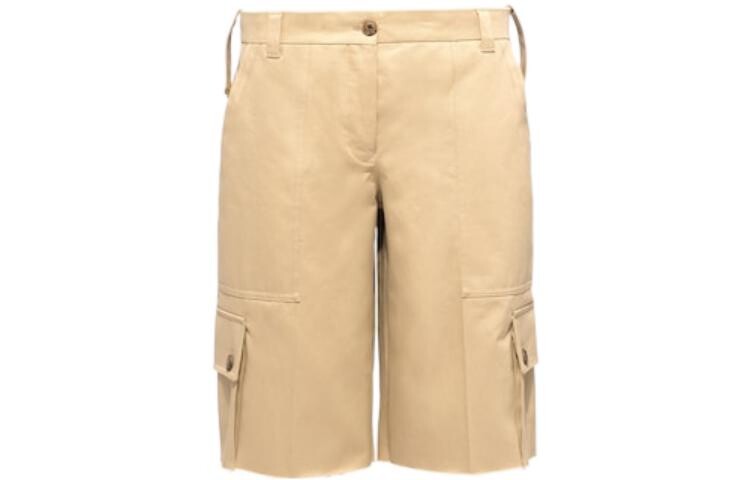 Повседневные шорты женские цвета хаки Miu Miu
Повседневные шорты женские цвета хаки Miu Miu