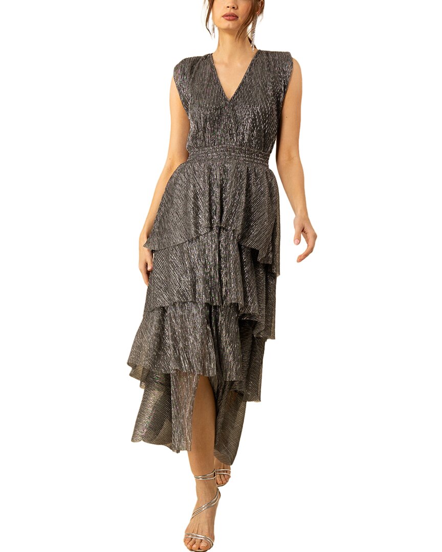 Hale Bob Платье макси без рукавов Adelina, серый
Hale Bob Платье макси без рукавов Adelina, серый