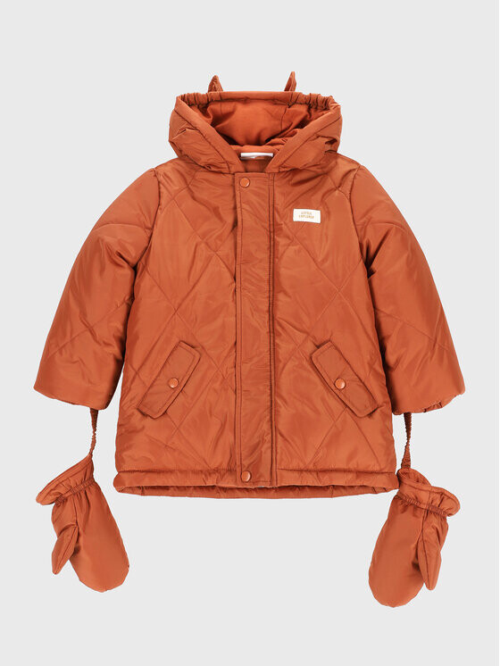 Пуховик стандартного кроя Coccodrillo, коричневый
Пуховик стандартного кроя Coccodrillo, коричневый