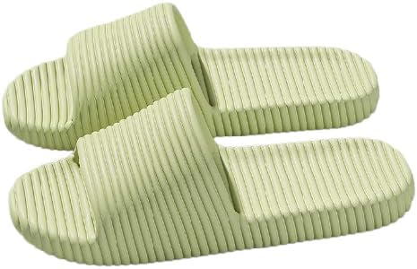 Тапочки Cloud Shower для ванной с противоскользящей подошвой, открытым носком, супер мягкие и удобные, с толстой подошвой, для дома, надувные шлепанцы для использования внутри и снаружи, платформенные сандалии Bydzkj, зеленый
Тапочки Cloud Shower для ванной с противоскользящей подошвой, открытым носком, супер мягкие и удобные, с толстой подошвой, для дома, надувные шлепанцы для использования внутри и снаружи, платформенные сандалии Bydzkj, зеленый