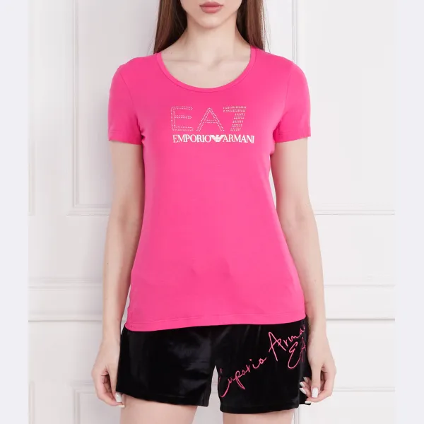 Футболка стандартного кроя Ea7, розовый
Футболка стандартного кроя Ea7, розовый