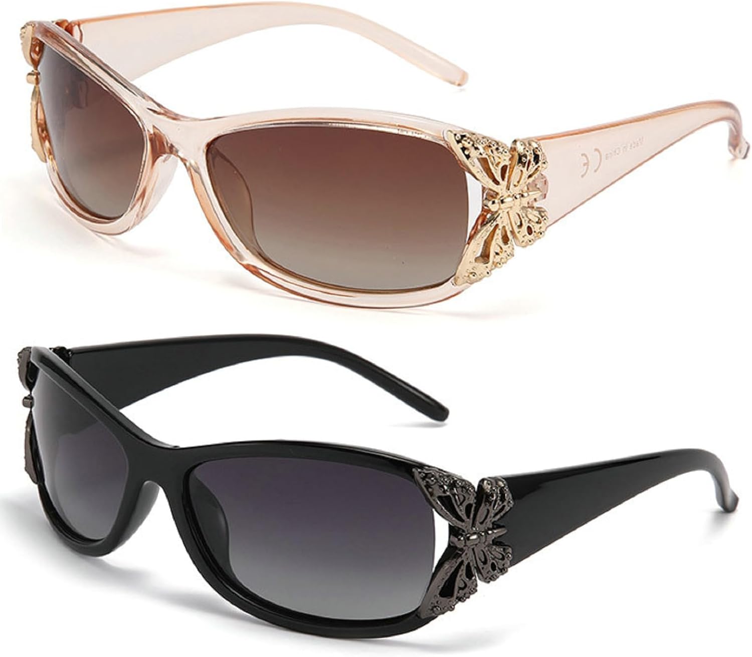Модные поляризованные солнцезащитные очки в стиле Y2K для женщин, большие солнцезащитные очки для вождения, защита от УФ-излучения, модные солнцезащитные очки-бабочки mincl, 2pcs-brown&black
Модные поляризованные солнцезащитные очки в стиле Y2K для женщин, большие солнцезащитные очки для вождения, защита от УФ-излучения, модные солнцезащитные очки-бабочки mincl, 2pcs-brown&black