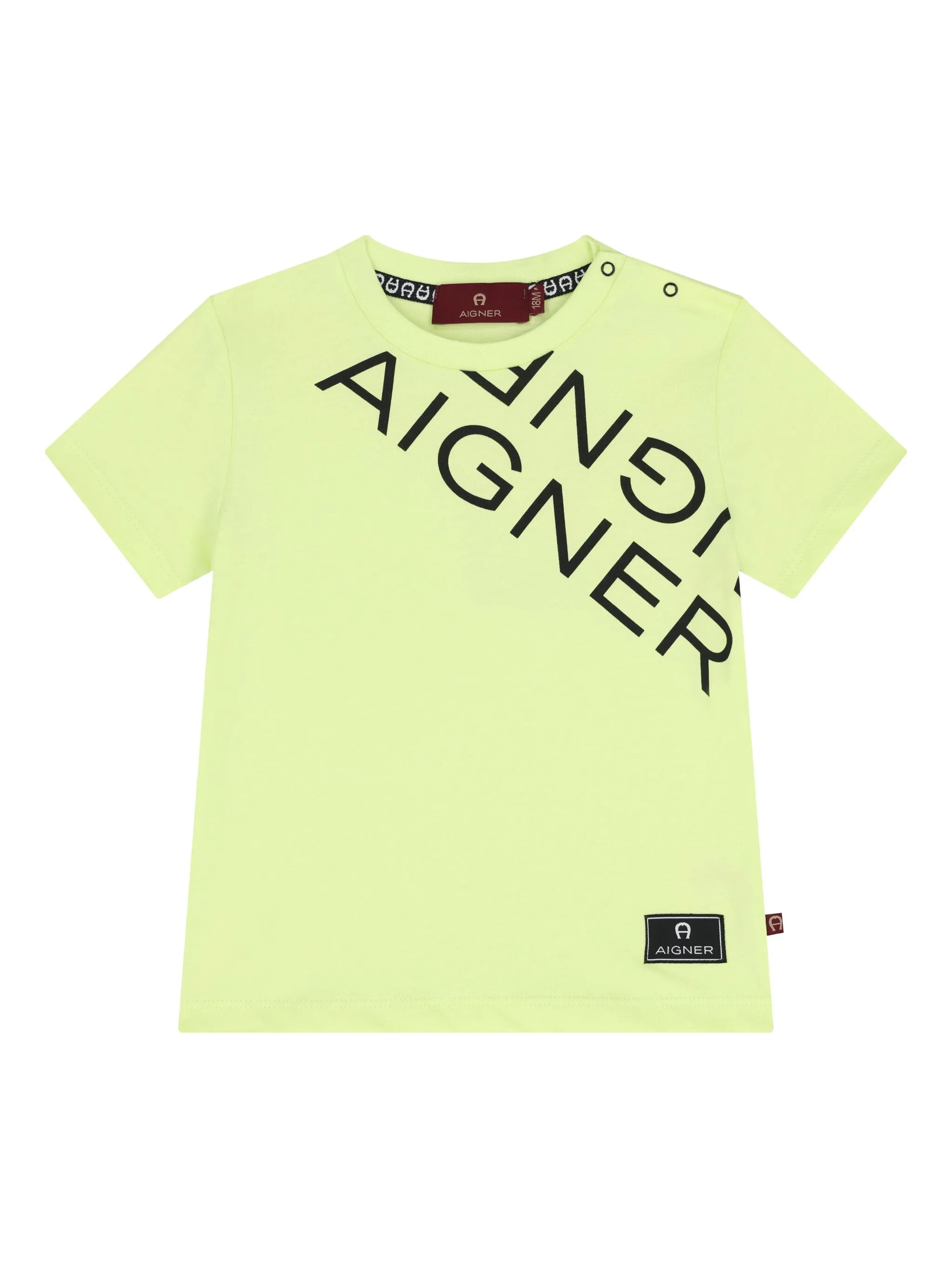 Футболка с логотипом Aigner Kids, зеленый
Футболка с логотипом Aigner Kids, зеленый