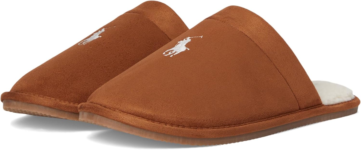 POLO RALPH LAUREN мужские тапочки Klarence Scuff, Snuff/Navy 1
POLO RALPH LAUREN мужские тапочки Klarence Scuff, Snuff/Navy 1