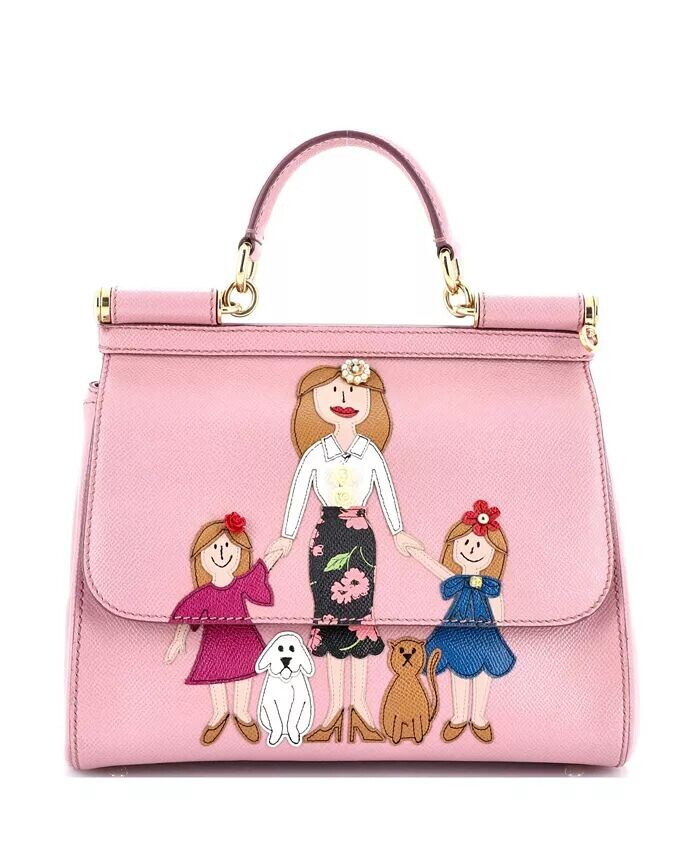 Средняя семейная сумка Miss Sicily из кожи в стиле пэчворк Pre-Owned Dolce & Gabbana, розовый
Средняя семейная сумка Miss Sicily из кожи в стиле пэчворк Pre-Owned Dolce & Gabbana, розовый