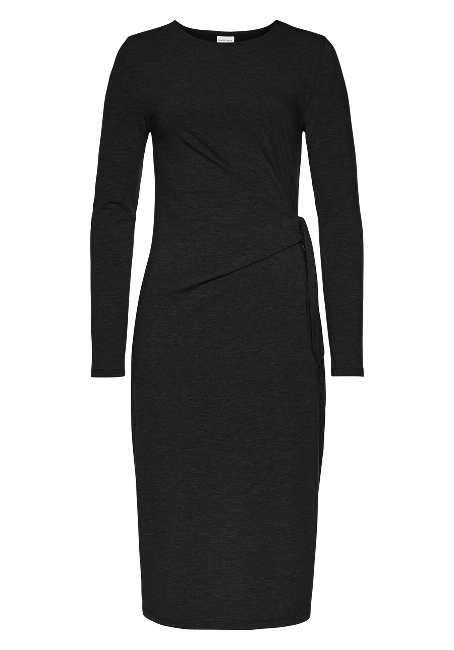 Вязаное платье LASCANA, mottled black
Вязаное платье LASCANA, mottled black