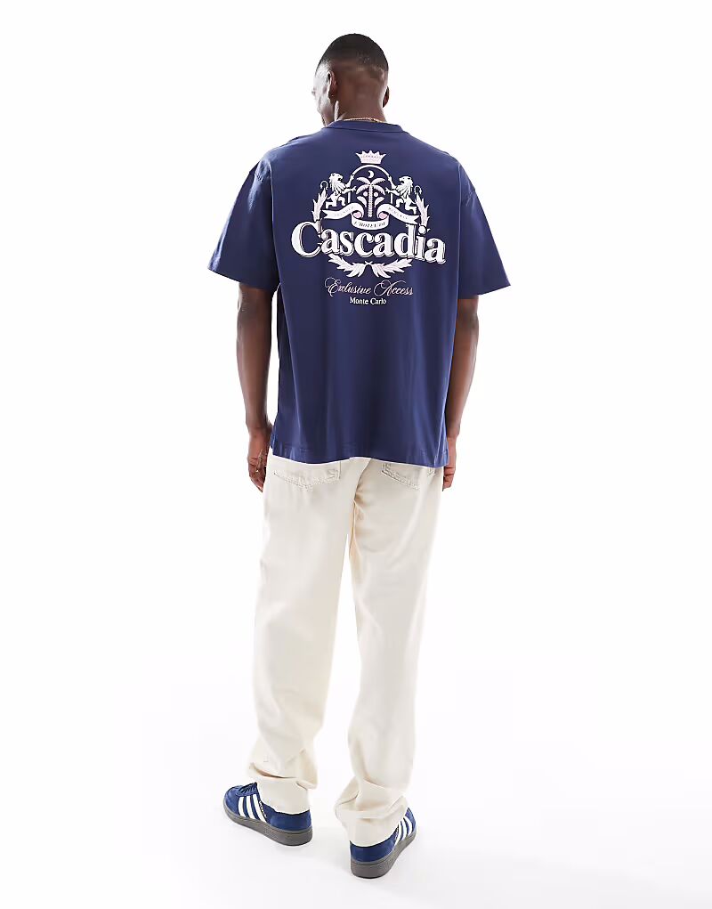 Футболка с рисунком из хлопка: On Box fit в нежно-голубом/роскошном бульваре Cotton:On
Футболка с рисунком из хлопка: On Box fit в нежно-голубом/роскошном бульваре Cotton:On