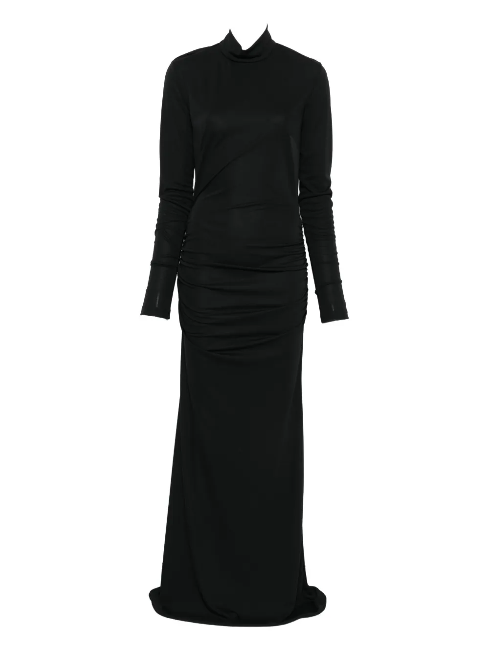 Платье с высоким воротником и сборками Aniye By, черный
Платье с высоким воротником и сборками Aniye By, черный