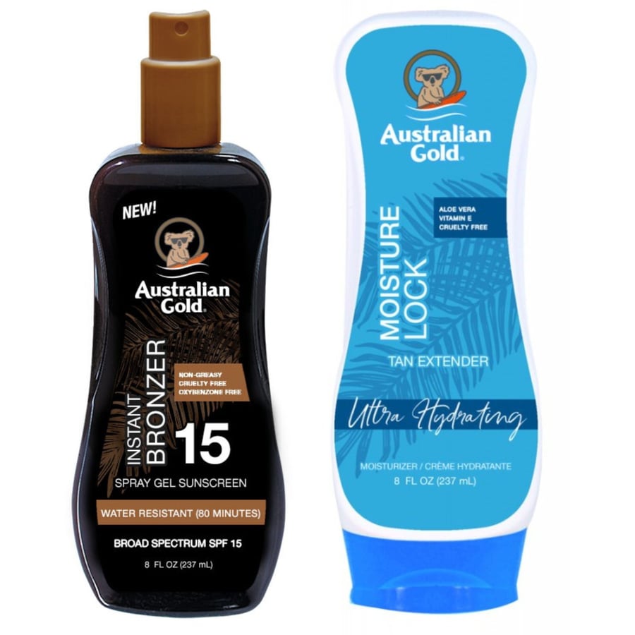 Australian Gold Spray Bronzer SPF15 + Moisture Lock 237 мл
Australian Gold Spray Bronzer SPF15 + Moisture Lock 237 мл