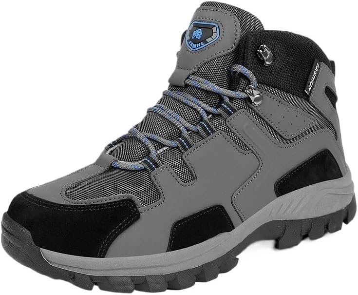 Мужские водонепроницаемые походные ботинки, противоскользящие, легкие, средней высоты, с поддержкой щиколотки, дышащие походные трекинговые ботинки Hhhchpm, серый
Мужские водонепроницаемые походные ботинки, противоскользящие, легкие, средней высоты, с поддержкой щиколотки, дышащие походные трекинговые ботинки Hhhchpm, серый