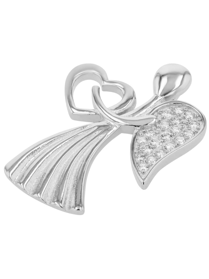 Adeliás Женский кулон - кулон «Ангел» из серебра 925 пробы с кубическим цирконием в серебряной оправе
Adeliás Женский кулон - кулон «Ангел» из серебра 925 пробы с кубическим цирконием в серебряной оправе