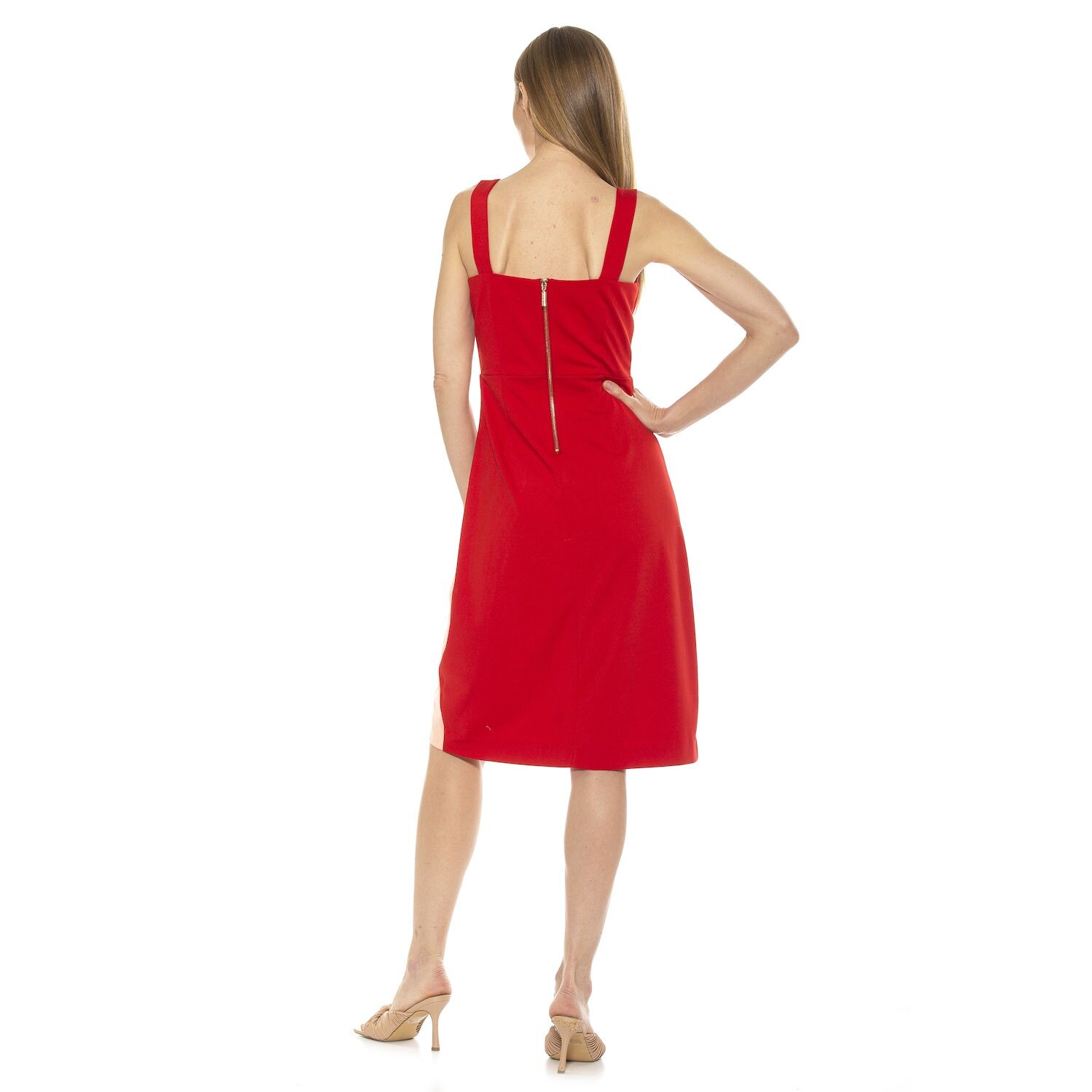 Женское платье миди трапециевидного силуэта с цветными блоками ALEXIA ADMOR Marissa ALEXIA ADMOR
Женское платье миди трапециевидного силуэта с цветными блоками ALEXIA ADMOR Marissa ALEXIA ADMOR