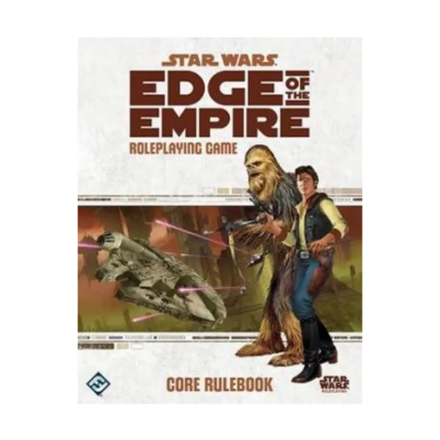 Edge of the Empire - Core Rulebook (1st Printing), Star Wars RPG - Edge of the Empire (Fantasy Flight Games), твердый переплет
Edge of the Empire - Core Rulebook (1st Printing), Star Wars RPG - Edge of the Empire (Fantasy Flight Games), твердый переплет