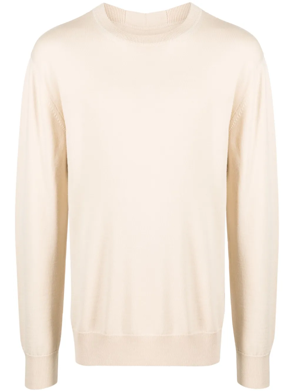 Шерстяной джемпер с круглым вырезом JIL SANDER, нейтральный
Шерстяной джемпер с круглым вырезом JIL SANDER, нейтральный