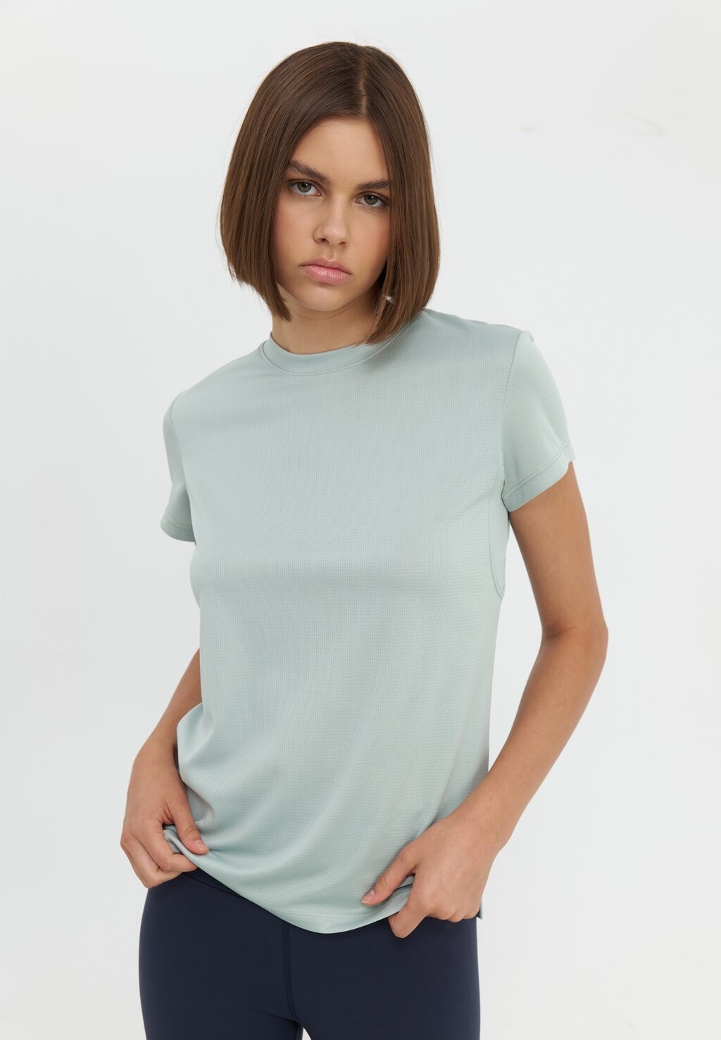 Базовая футболка Even&Odd active, мята
Базовая футболка Even&Odd active, мята