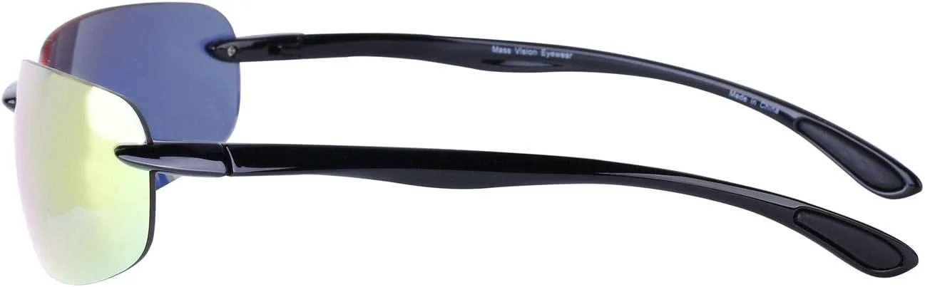 Солнцезащитные очки Mass Vision The Influencer 2 пары, легкие, спортивные, поляризованные, для мужчин и женщин - 2 жестких футляра в комплекте, Solar Orange
Солнцезащитные очки Mass Vision The Influencer 2 пары, легкие, спортивные, поляризованные, для мужчин и женщин - 2 жестких футляра в комплекте, Solar Orange