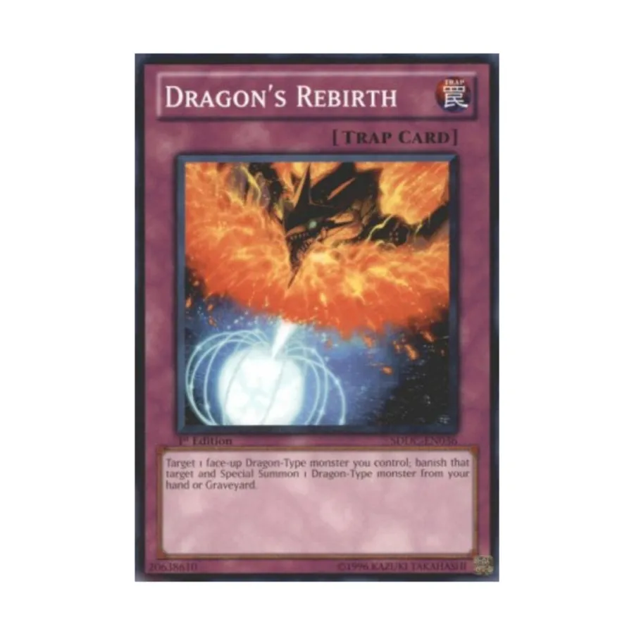 CCG Возрождение Дракона (Обычное), Yu-Gi-Oh - Structure Deck - Dragons Collide - Singles 
CCG Возрождение Дракона (Обычное), Yu-Gi-Oh - Structure Deck - Dragons Collide - Singles