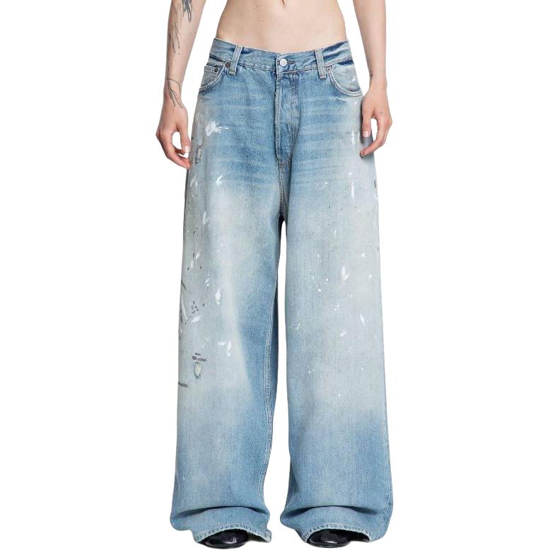 Потёртые джинсы прямого кроя Acne Studios, синий
Потёртые джинсы прямого кроя Acne Studios, синий