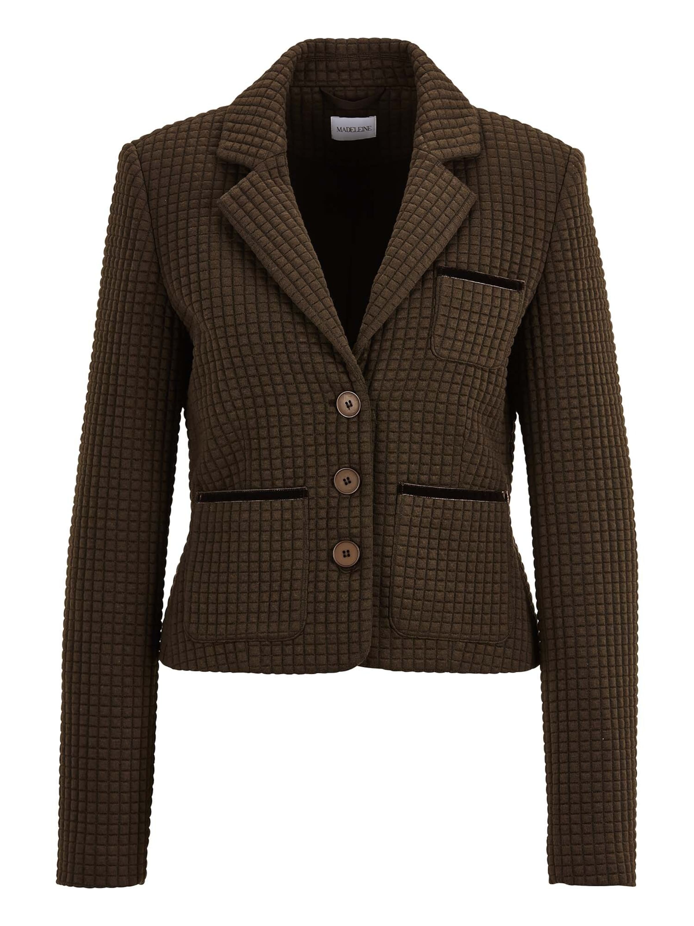 MADELEINE Блейзер в цвете шоколад
MADELEINE Блейзер в цвете шоколад