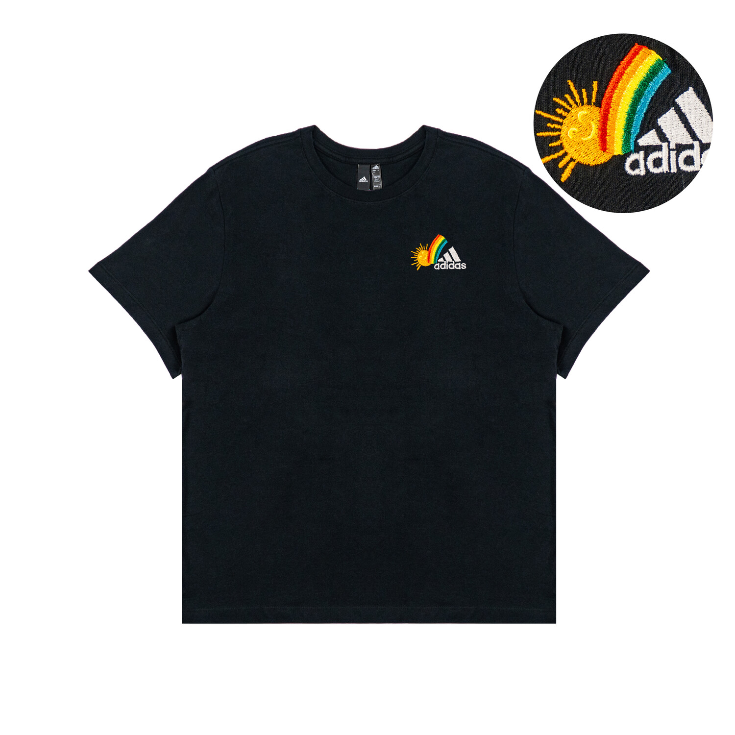 Футболка унисекс черная Adidas, черный
Футболка унисекс черная Adidas, черный