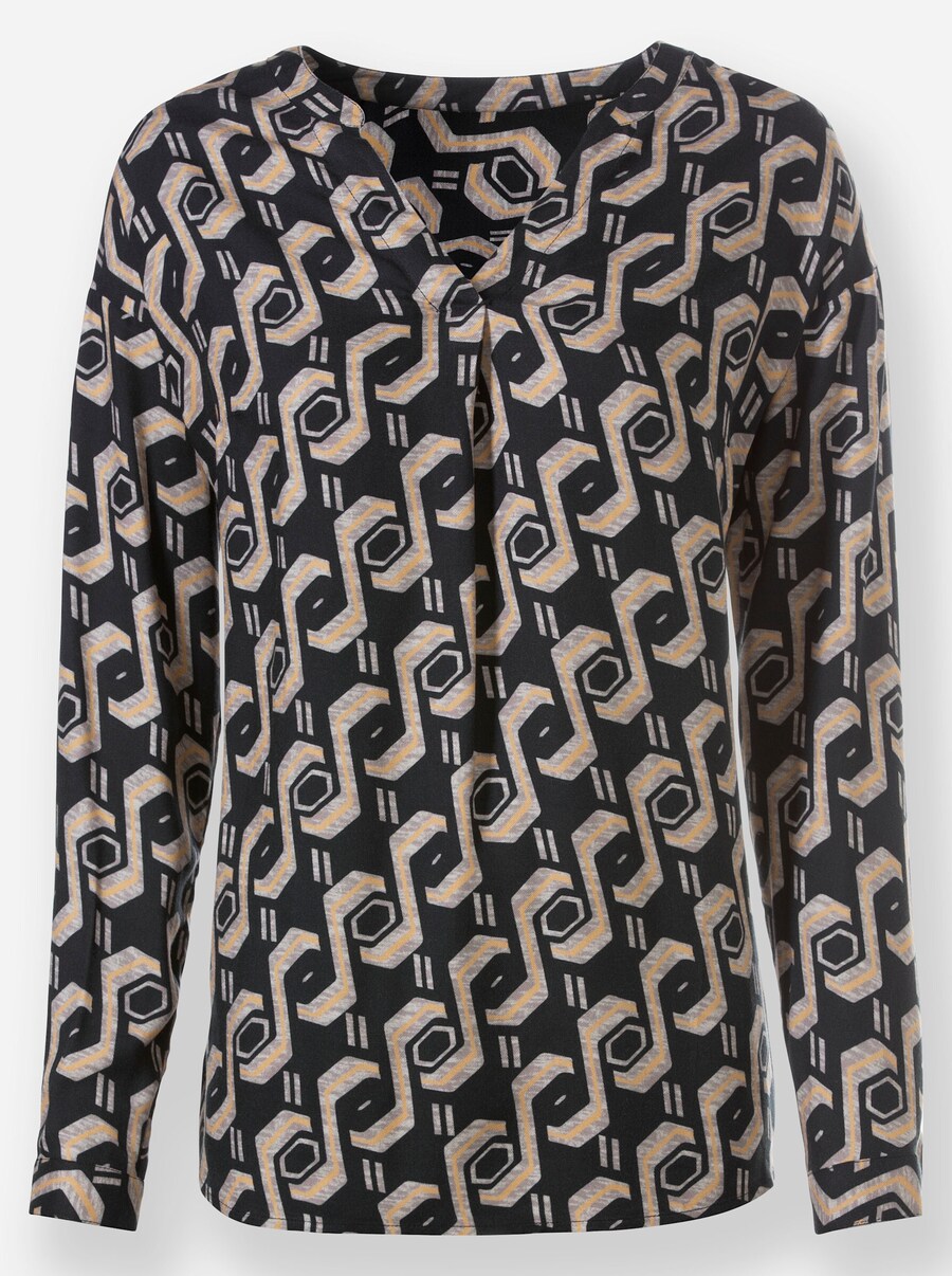 Блуза heine, черный 
Блуза heine, черный