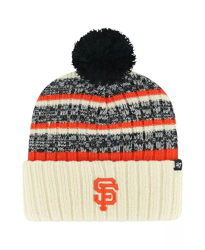 Мужская вязаная шапка Natural San Francisco Giants Tavern с манжетами и помпоном '47 Brand, бежевый
Мужская вязаная шапка Natural San Francisco Giants Tavern с манжетами и помпоном '47 Brand, бежевый
