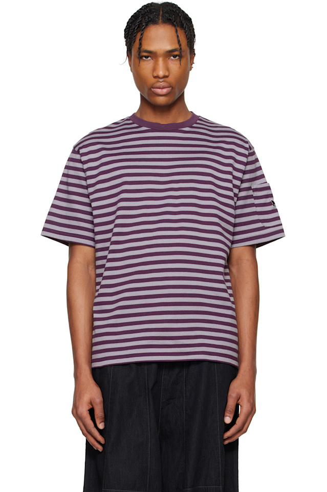 Хлопковая футболка в полоску Needles, мультиколор
Хлопковая футболка в полоску Needles, мультиколор