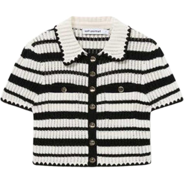 Self-portrait Свитер женский White & Black
Self-portrait Свитер женский White & Black