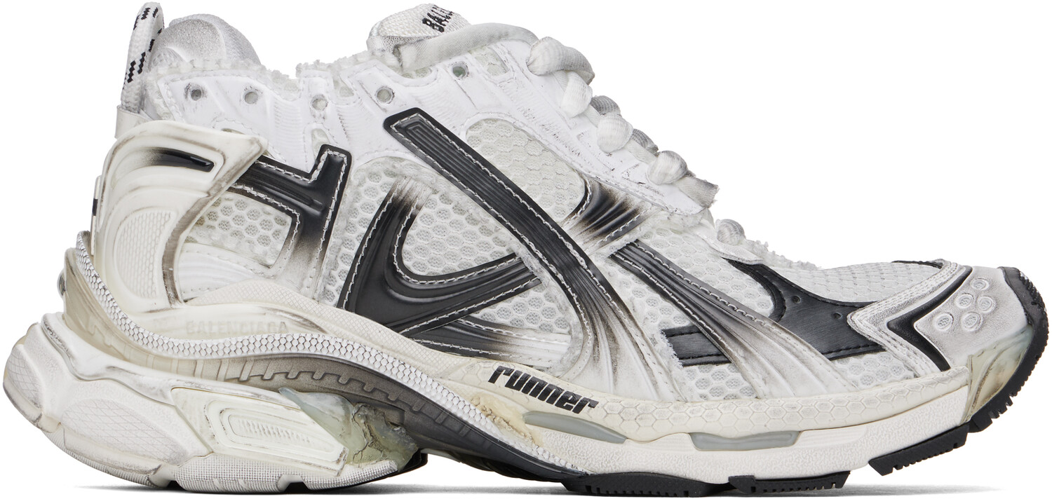 Кроссовки Runner Gradient белого и черного цвета Balenciaga, белый/черный
Кроссовки Runner Gradient белого и черного цвета Balenciaga, белый/черный
