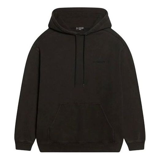 Толстовка logo hoodie medium fit 'washed black' Balenciaga, черный
Толстовка logo hoodie medium fit 'washed black' Balenciaga, черный