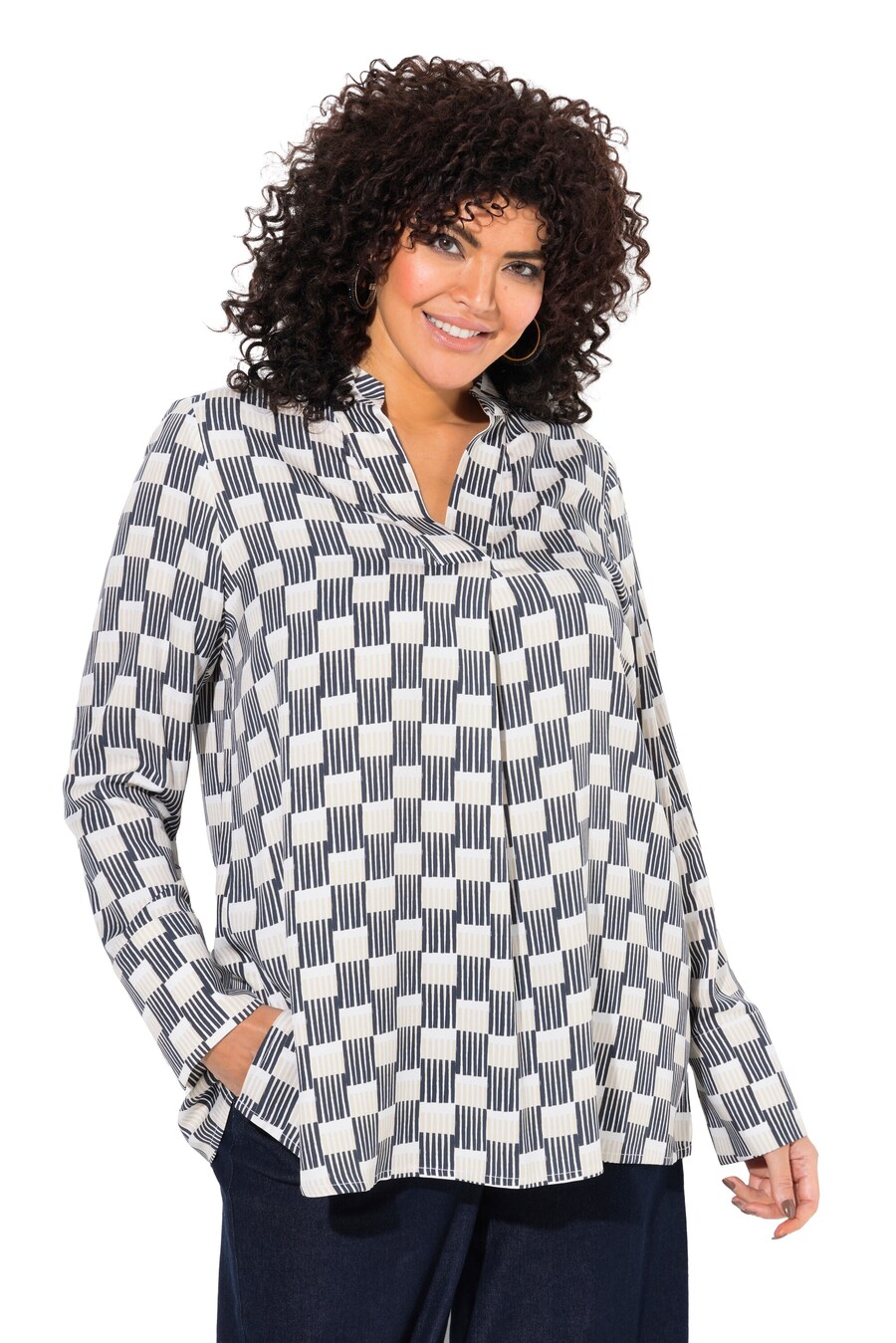 Туника Ulla Popken, темно-синий
Туника Ulla Popken, темно-синий