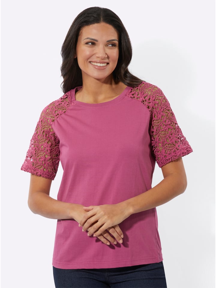 Кружевная рубашка цвета вереска Sieh an!
Кружевная рубашка цвета вереска Sieh an!