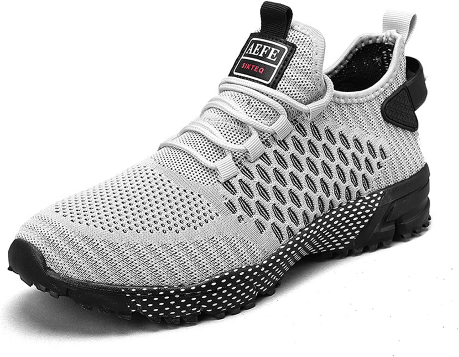 Мужские вязаные сетчатые слипоны Ephirebra, кроссовки на шнуровке, повседневные низкие кроссовки для ходьбы, кроссовки, удобные, с противоскользящей подошвой, серый
Мужские вязаные сетчатые слипоны Ephirebra, кроссовки на шнуровке, повседневные низкие кроссовки для ходьбы, кроссовки, удобные, с противоскользящей подошвой, серый