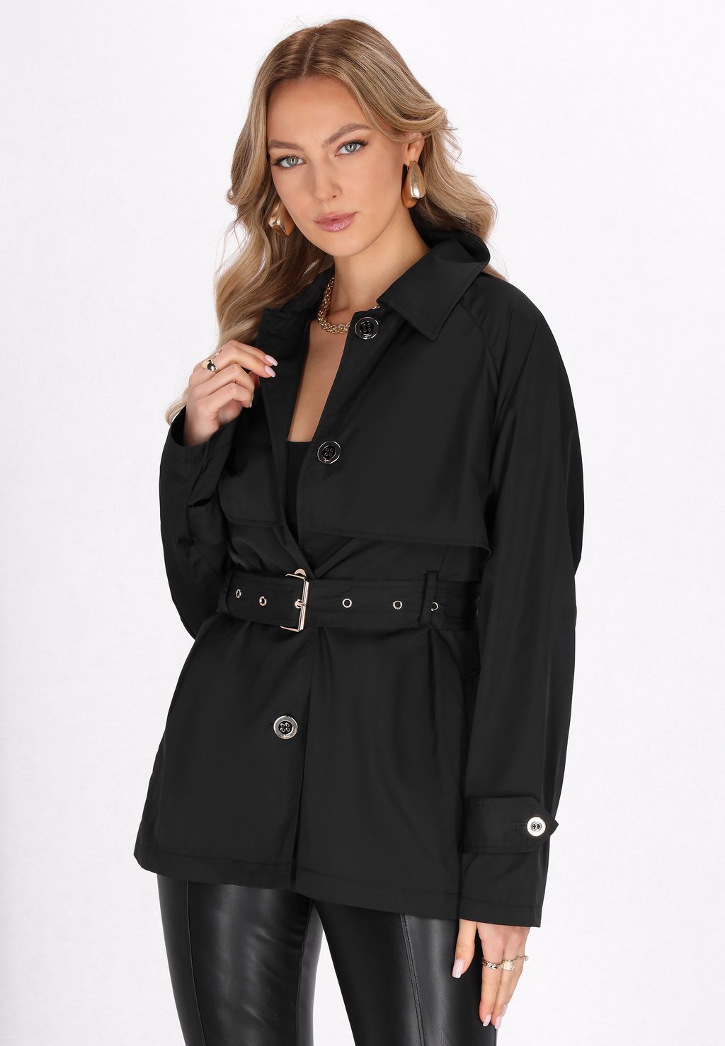 Пальто-тренч faina, черный
Пальто-тренч faina, черный