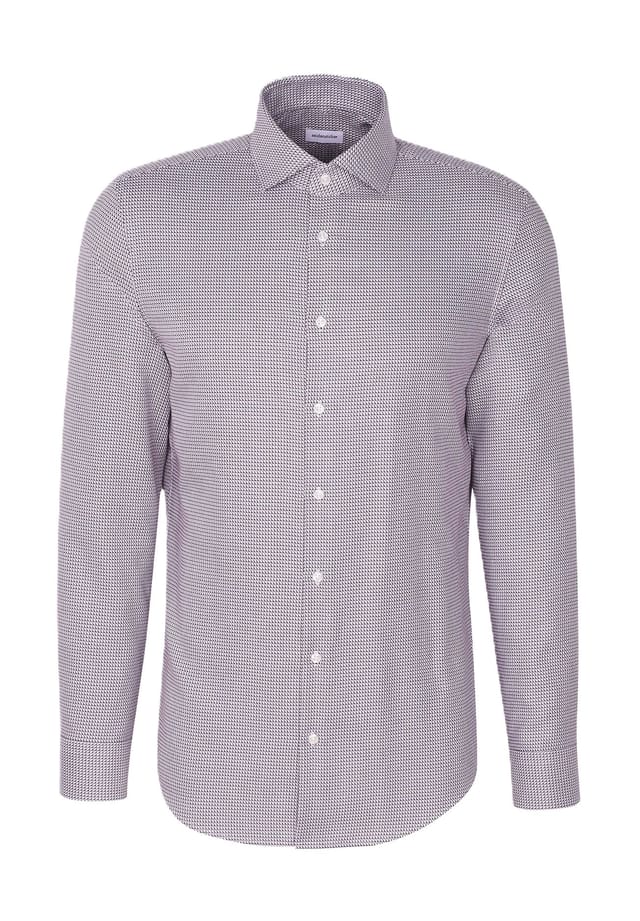 Рубашка делового покроя с длинным рукавом и воротником-стойкой Seidensticker, коричневый
Рубашка делового покроя с длинным рукавом и воротником-стойкой Seidensticker, коричневый