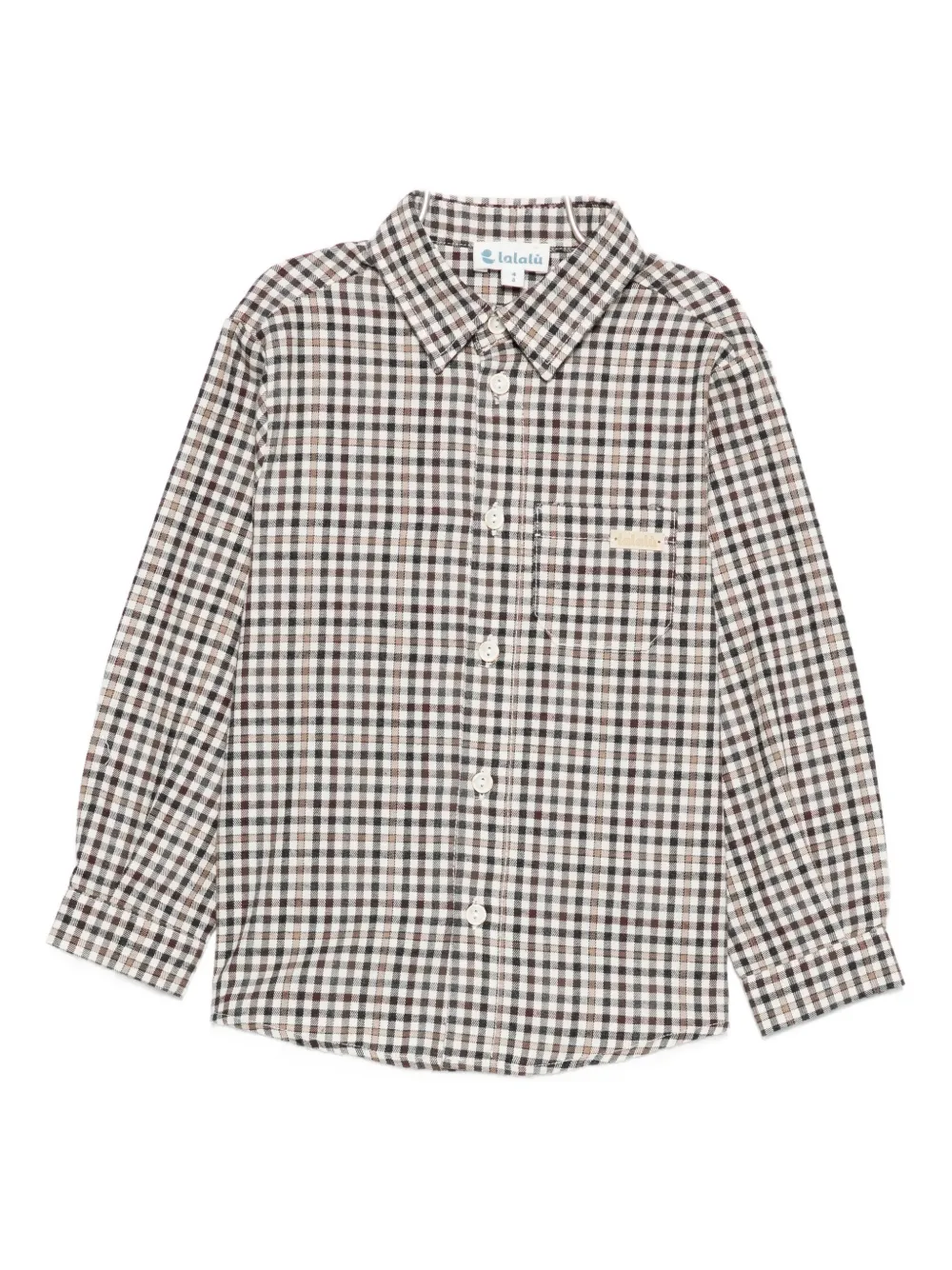 Рубашка в клетку с длинными рукавами LALALU, коричневый
Рубашка в клетку с длинными рукавами LALALU, коричневый
