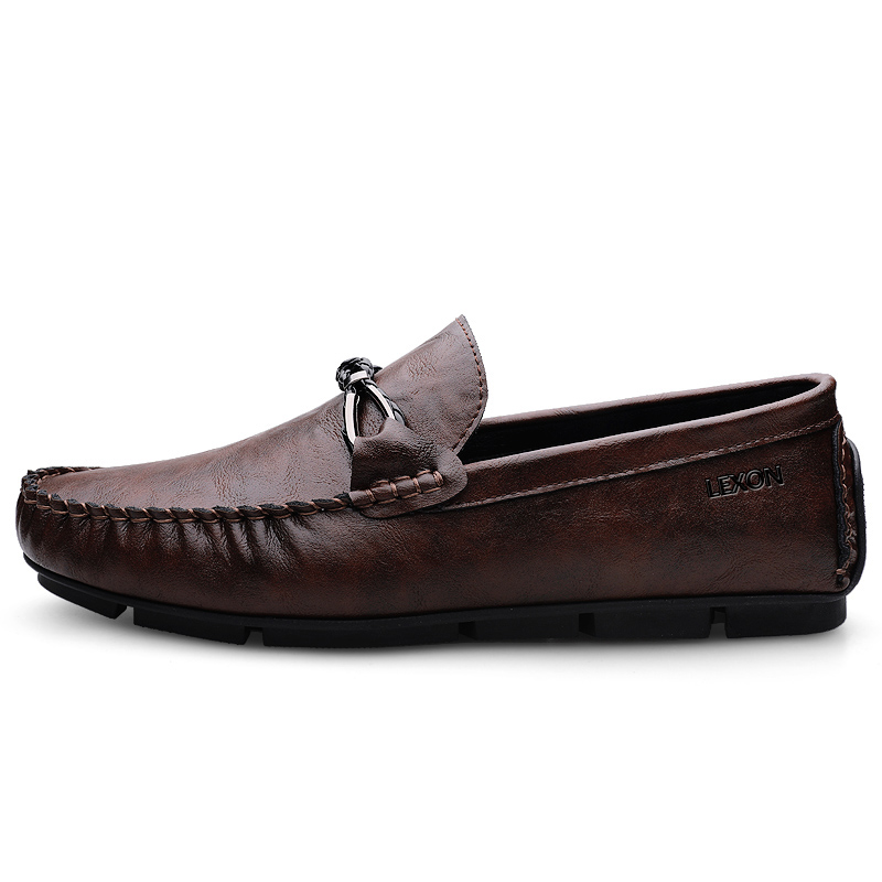 LEXON Мужские лоферы черно-коричневые, цвет Brown
LEXON Мужские лоферы черно-коричневые, цвет Brown