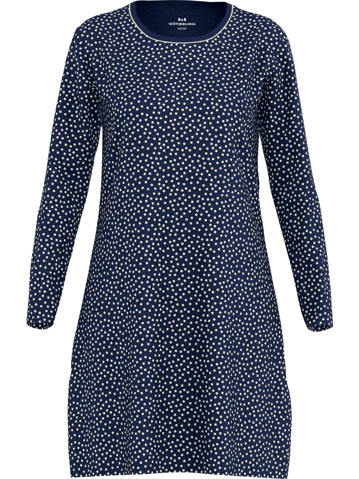 Götzburg Ночная рубашка из трикотажа, темно-синего цвета
Götzburg Ночная рубашка из трикотажа, темно-синего цвета