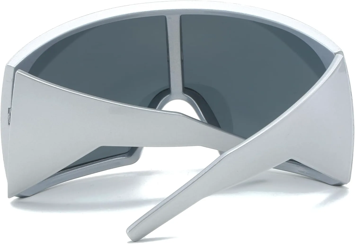 Солнцезащитные очки обтекаемой формы большого размера для женщин и мужчин, стильные, футуристические, модные, большие, изогнутые, в форме щита YUANLUIGV, Silver
Солнцезащитные очки обтекаемой формы большого размера для женщин и мужчин, стильные, футуристические, модные, большие, изогнутые, в форме щита YUANLUIGV, Silver