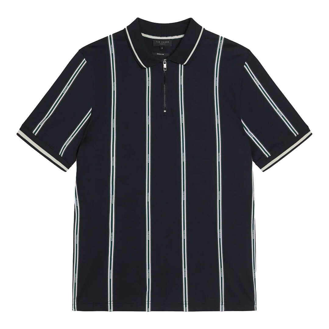 Полосатая рубашка-поло sisons Ted Baker, синий
Полосатая рубашка-поло sisons Ted Baker, синий