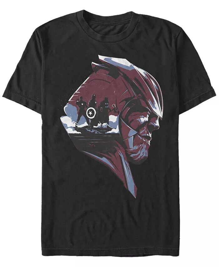 Мужская футболка с коротким рукавом Marvel Avengers Endgame с изображением Таноса в шлеме Fifth Sun, черный
Мужская футболка с коротким рукавом Marvel Avengers Endgame с изображением Таноса в шлеме Fifth Sun, черный