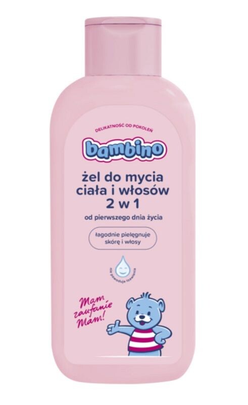 Bambino 2w1 гель для мытья тела и волос, 400 ml
Bambino 2w1 гель для мытья тела и волос, 400 ml