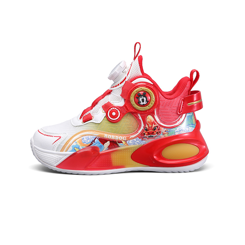 Детские баскетбольные кроссовки с противоскользящей подошвой, амортизацией, устойчивостью к истиранию и отскоком BOBDOG, красный
Детские баскетбольные кроссовки с противоскользящей подошвой, амортизацией, устойчивостью к истиранию и отскоком BOBDOG, красный
